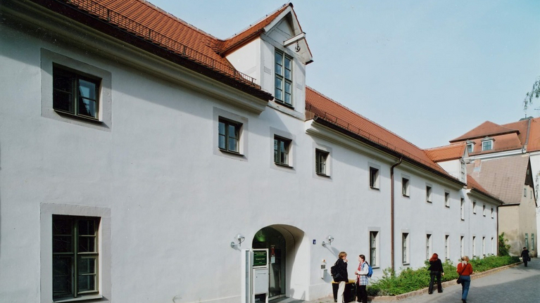 View of the Faculty of Theology in the former warehous