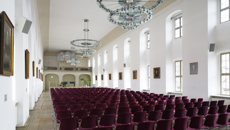 Blick in den Freylinghausen-Saal