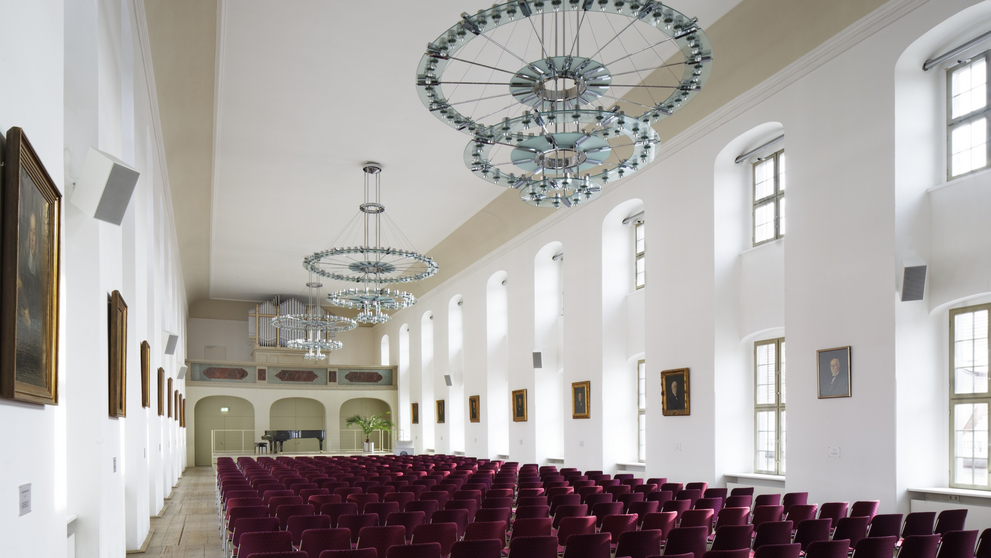 View of the Freylinghausen Hall