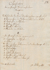 Pflanzenliste der Orangerie des Waisenhauses. 1762. In: Vorschriften für die Gärtner und Winzer des Waisenhauses. 