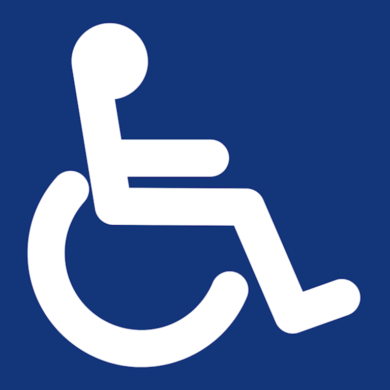 Piktogramm Rollstuhlnutzer:in